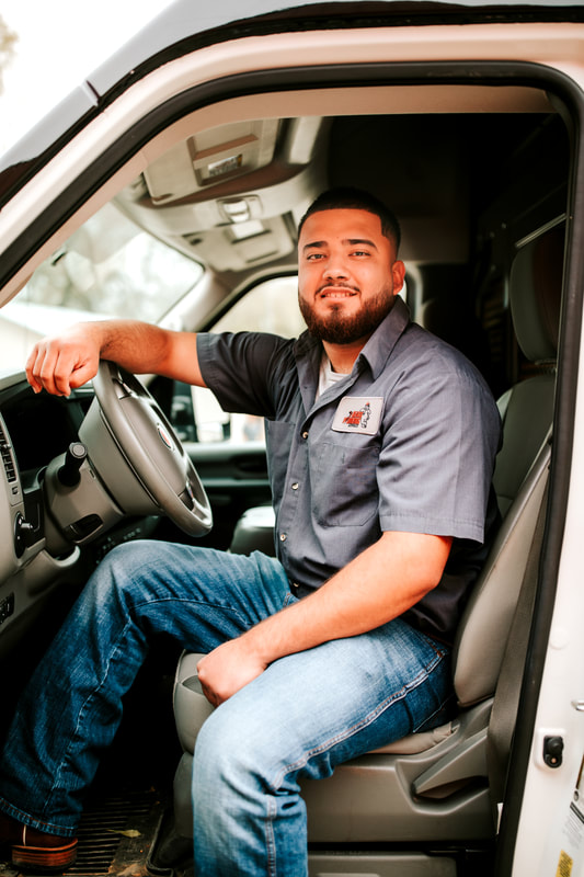Licensed apprentice David is the next up and comping licensed plumber at Bear's Plumbing Services.
